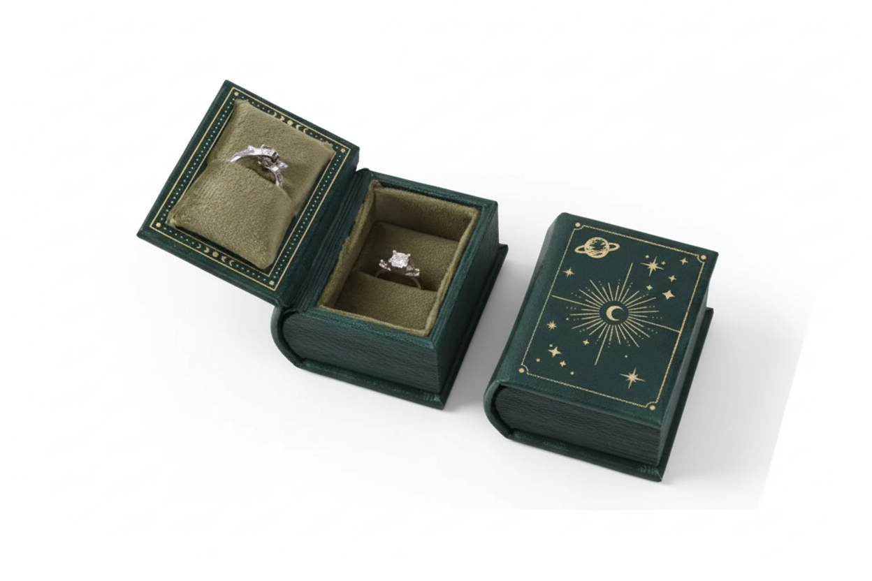 Vintage magic ring box